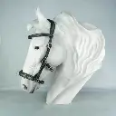 [120.10226] Kappzaum Flexi-Iron Limited Edition (Schwarz, Silber, S (Pony)).webp